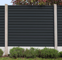 SmartFence Panel 1500x1800mm | Anthracite | 5 Pack