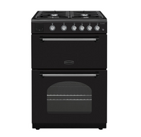 Rangemaster Classic 60cm Black - All Gas Electric Grill