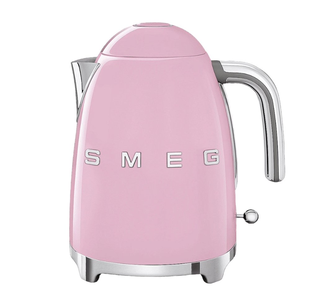 Smeg Retro 50's Style 1.7 Litre Kettle | Pink