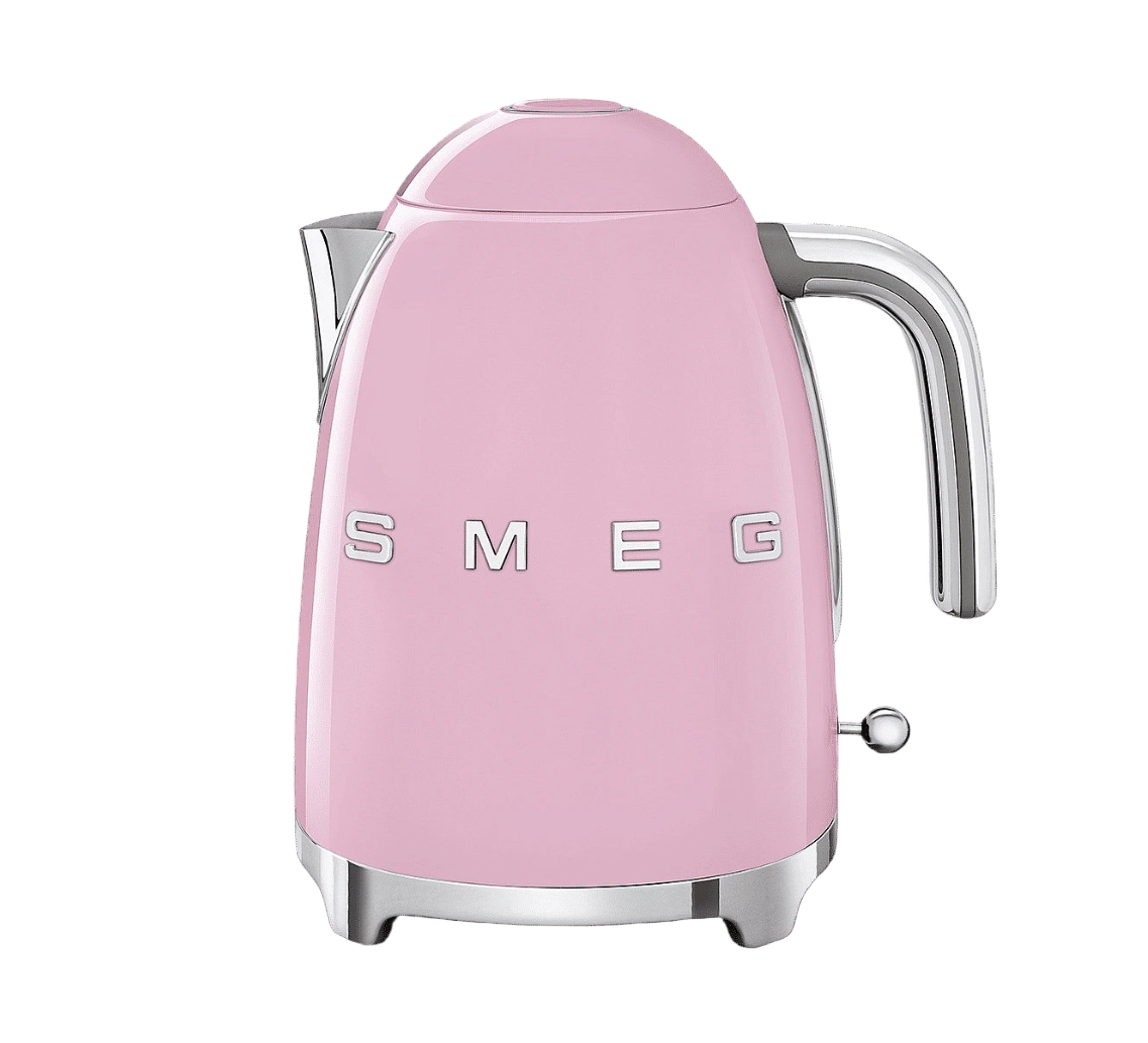 Smeg Retro 50's Style 1.7 Litre Kettle | Pink