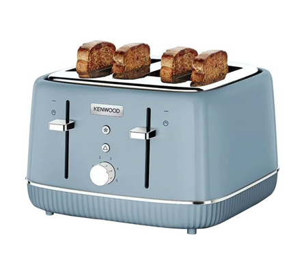 Kenwood Elegancy 4 Slice Toaster | Blue | TFP10.A0BG