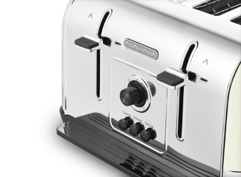 Morphy Richards Venture Toaster | 240132 | Cream