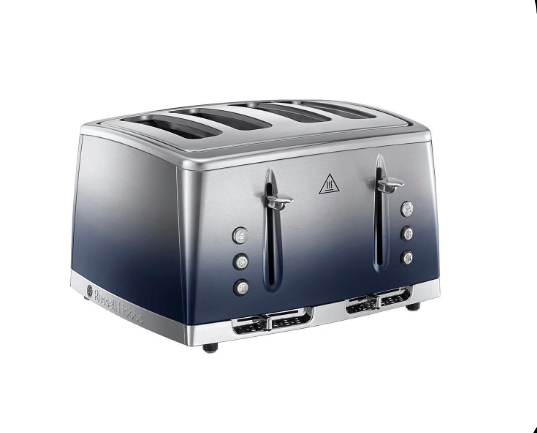 Russell Hobbs Eclipse 4 Slice Toaster | Midnight Blue | 25141