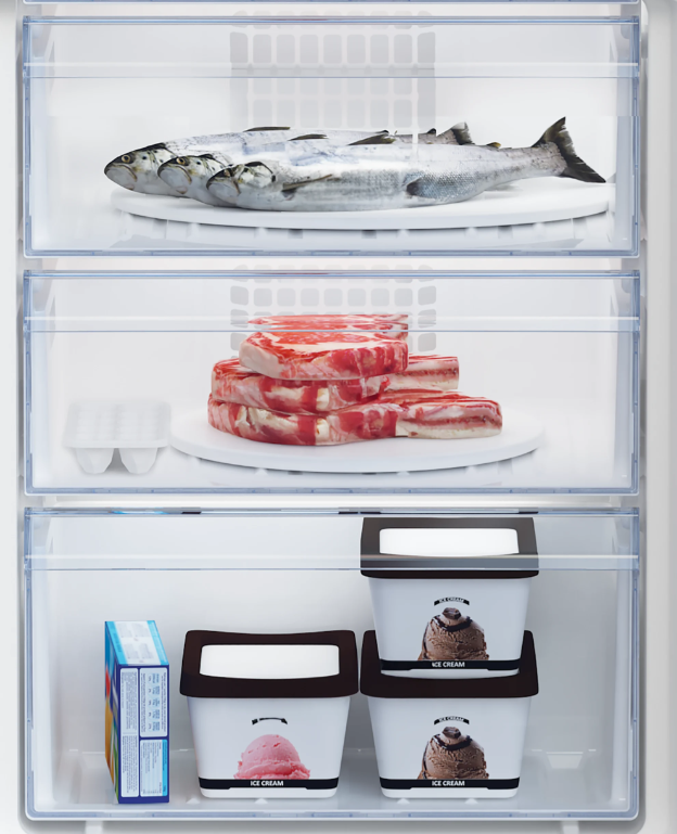 Beko Integrated 70/ 30 FRIDGE FREEZER SATIC  | BCSM473