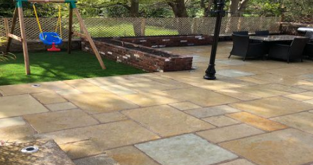 Forest Sett 40x100x200mm | Yellow Limestone