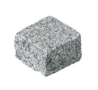 Silver Granite Setts 100x100x100 (All Sides Split)