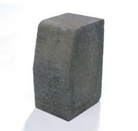 Kerb Large (KL) 200x127x100mm | Smooth | Charcoal