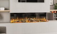 Henley Aurora 1500 Electric Fire (real Logs)