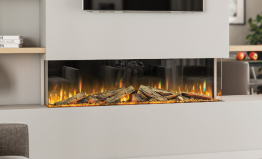 Henley Aurora 1500 Electric Fire (real Logs)