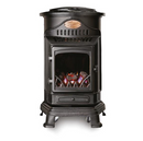 Provence Gas Heater Large | Matt Black
