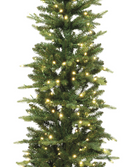 Slim Fir Christmas Pre-Lit LED Tree 68cm Wide 7ft/210cm