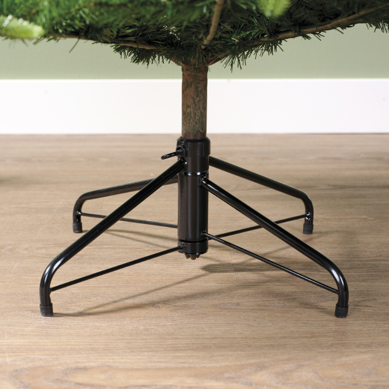 Slim Fir Christmas Pre-Lit LED Tree 68cm Wide 7ft/210cm