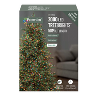 2000 Multi Action Led TreeBrights Timer Multi Colour