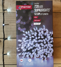 720 Multi Action LED Supabrights Timer White LED Lights