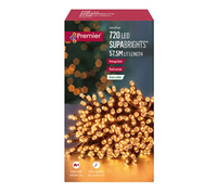 720 Multi Action LED Supabrights Vintage Gold LED Lights With Timer