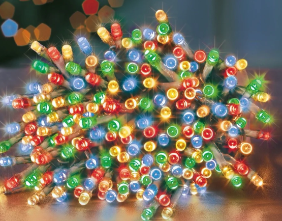 200 Multi Action LED Supabrights Timer Multi Colour