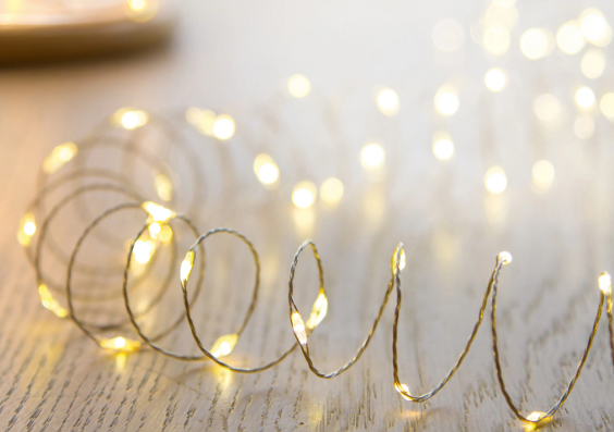 50 Multi Action Battery Operated MicroBrights Warm White