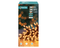 200 M-A B-O Vintage Gold LED Lights With Timer