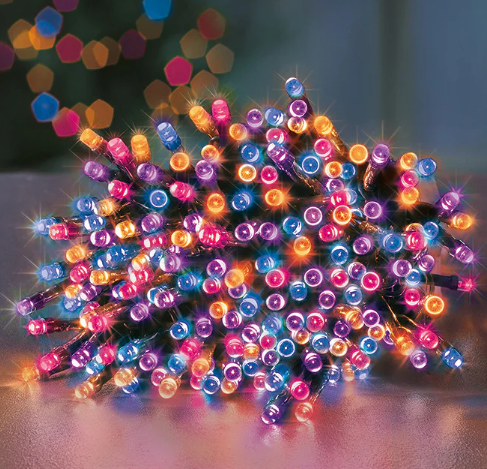 120 M-A LED Supabrights Timer Rainbow