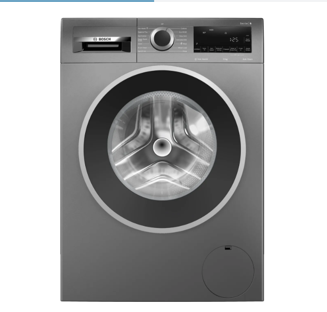 Bosch Series 6 Washing Machine graphite | WGG244ZCGB