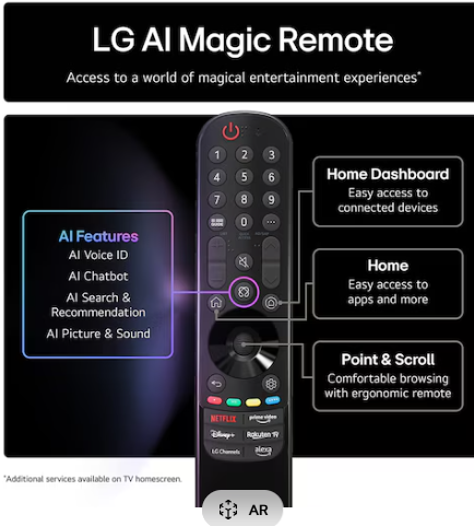 LG 75" Nano 4K Television | 75NANO81A6A.AEK