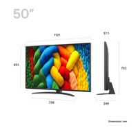 LG 50" Nano 4K Television | 50NANO81A6A.AEK