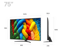LG 75" Nano 4K Television | 75NANO81A6A.AEK
