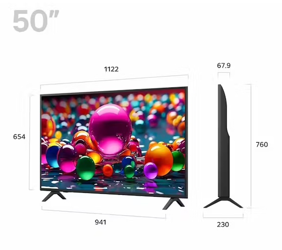 LG 50" 4K Smart UHD TV | 50UA73006LA.AEKQ
