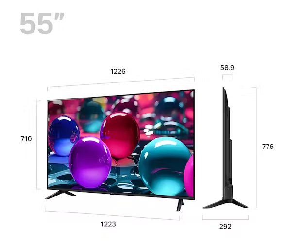 LG 55" 4K Smart UHD TV | 55UA73006LA.AEKQ