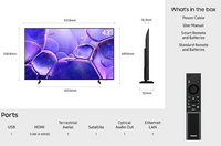 Samsung 50" UHD 4K HDR  Television | UE50U8000FKXXU