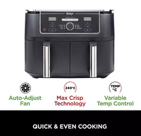 Ninja Foodi Max Dual Zone Air Fryer 9.5L | AF400UK