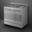 Smeg Concert 90cm Stainless Steel Duel Fuel Range