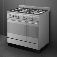 Smeg Concert 90cm Stainless Steel Duel Fuel Range