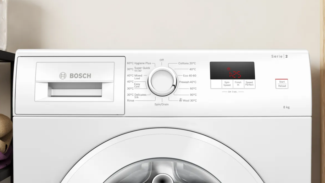 Bosch Series 2 8KG 1400 Spin Washing Machine