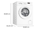 Bosch Series 2 8KG 1400 Spin Washing Machine