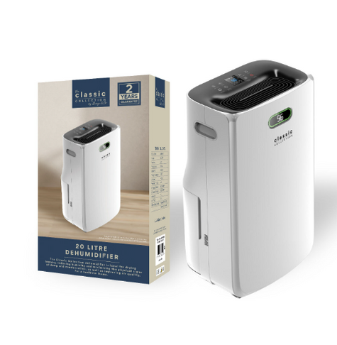 Classic Collection Dehumidifier 20Ltr