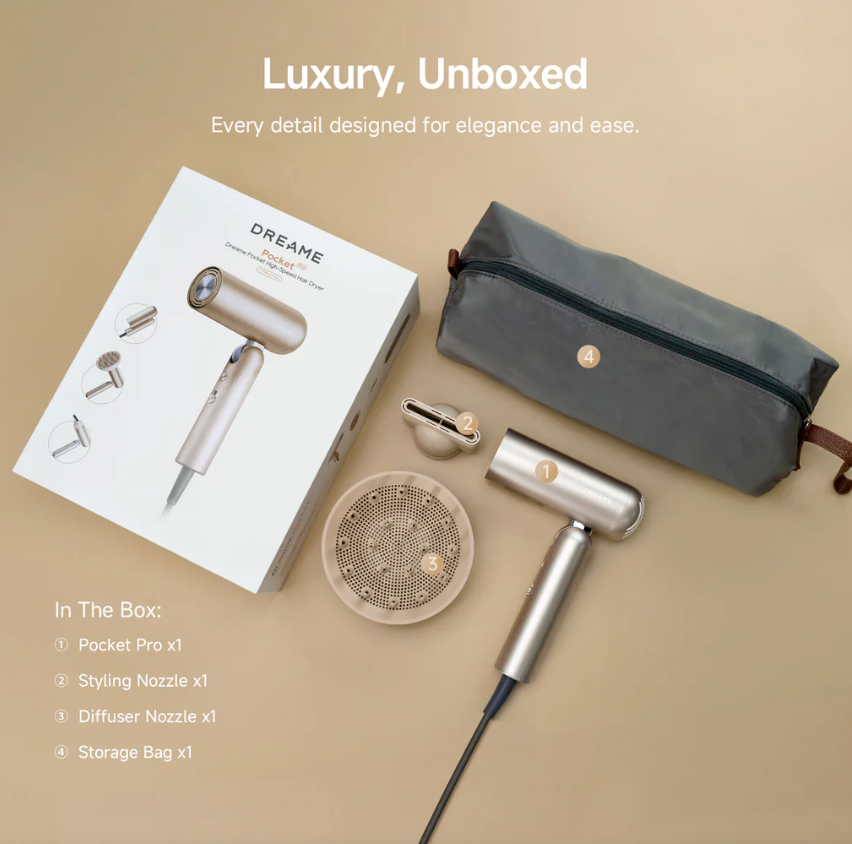 Dreame Pocket High-Speed Hair Dryer | AHD51