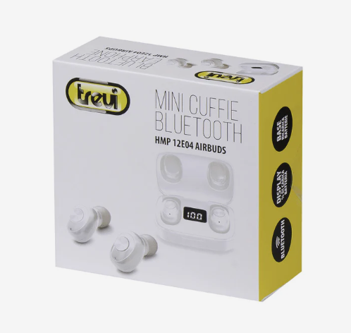 Trevi Airbuds Bluetooth Earphones | White | HMP12E04W
