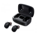 Trevi Black Airbuds Mini Rechargable Bluetooth Earphones