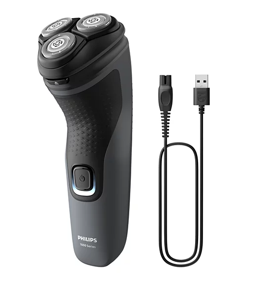 Philips Wet & Dry Electric Shaver Series 1000 with 4D Flex Heads | S1142/00