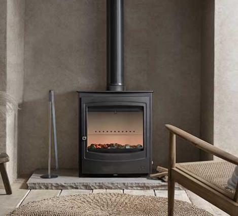 Stratford Eco-Boiler Eb20 HE | Matt Black | 6.7 Water / 6.3 Room 20kW Eco | Delivery Included