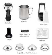 Sage The Bambino Plus Espresso Machine | Black Truffle | SES500BTR4GUK1