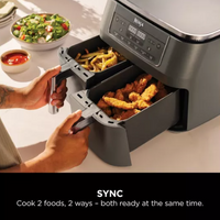 Ninja 6-in-1 Dual Zone Air Fryer 7.6L  | DZ300UK