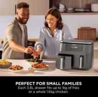 Ninja 6-in-1 Dual Zone Air Fryer 7.6L  | DZ300UK