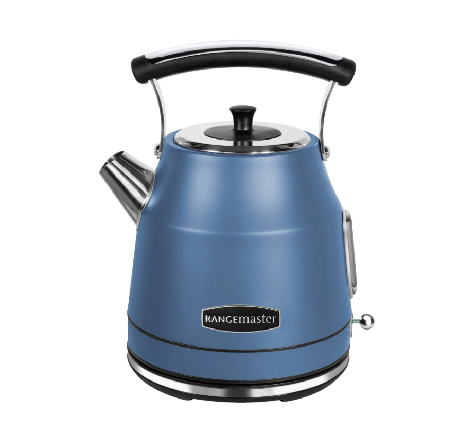 Rangemaster Classic Stone Blue Dome Kettle