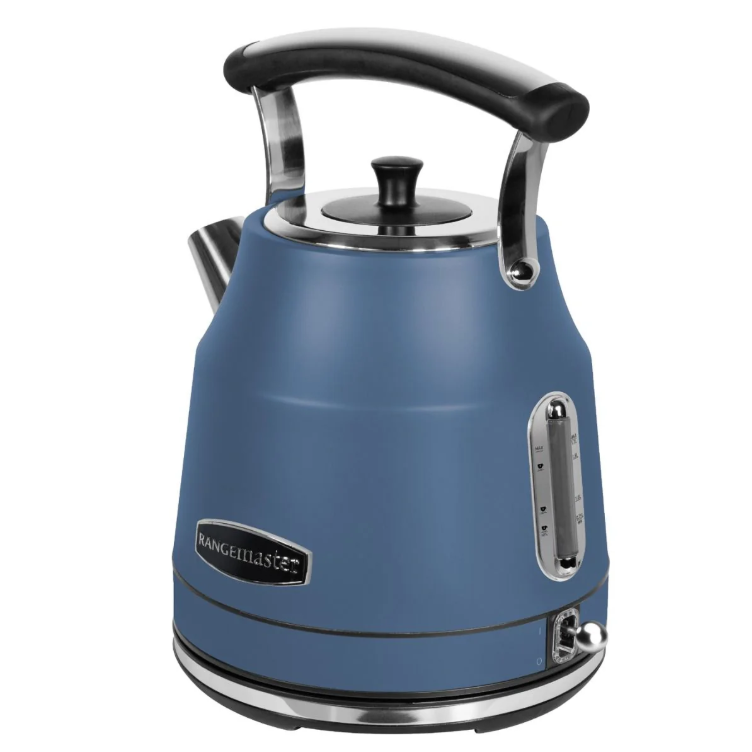 Rangemaster Classic Stone Blue Dome Kettle