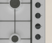 Neff Black Gas Hob | T26BKP6N0