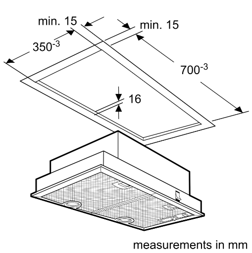 Neff Canopy Hood 75cm