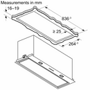 Neff Canopy Hood 86cm Black D86NAC1S0B