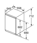 Neff N 50, Built-In Freezer Flat Hinge GI1113FE0